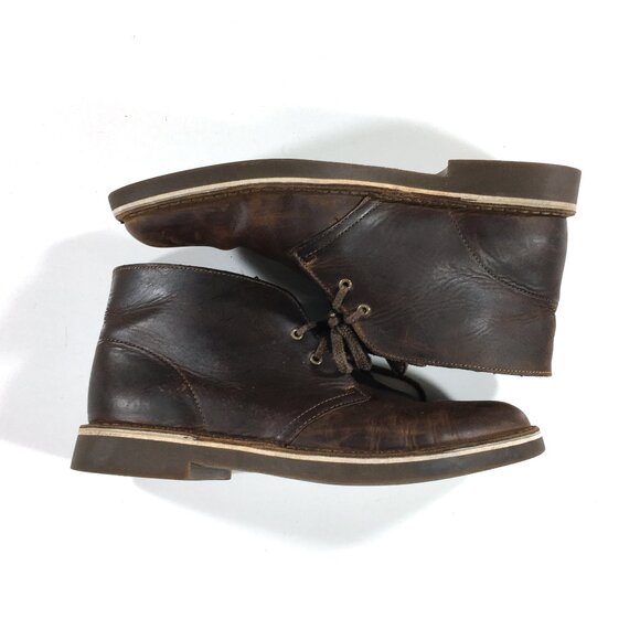 Clarks Desert Boots Mens Size 8.5 Brown Leather 15522 main image 8
